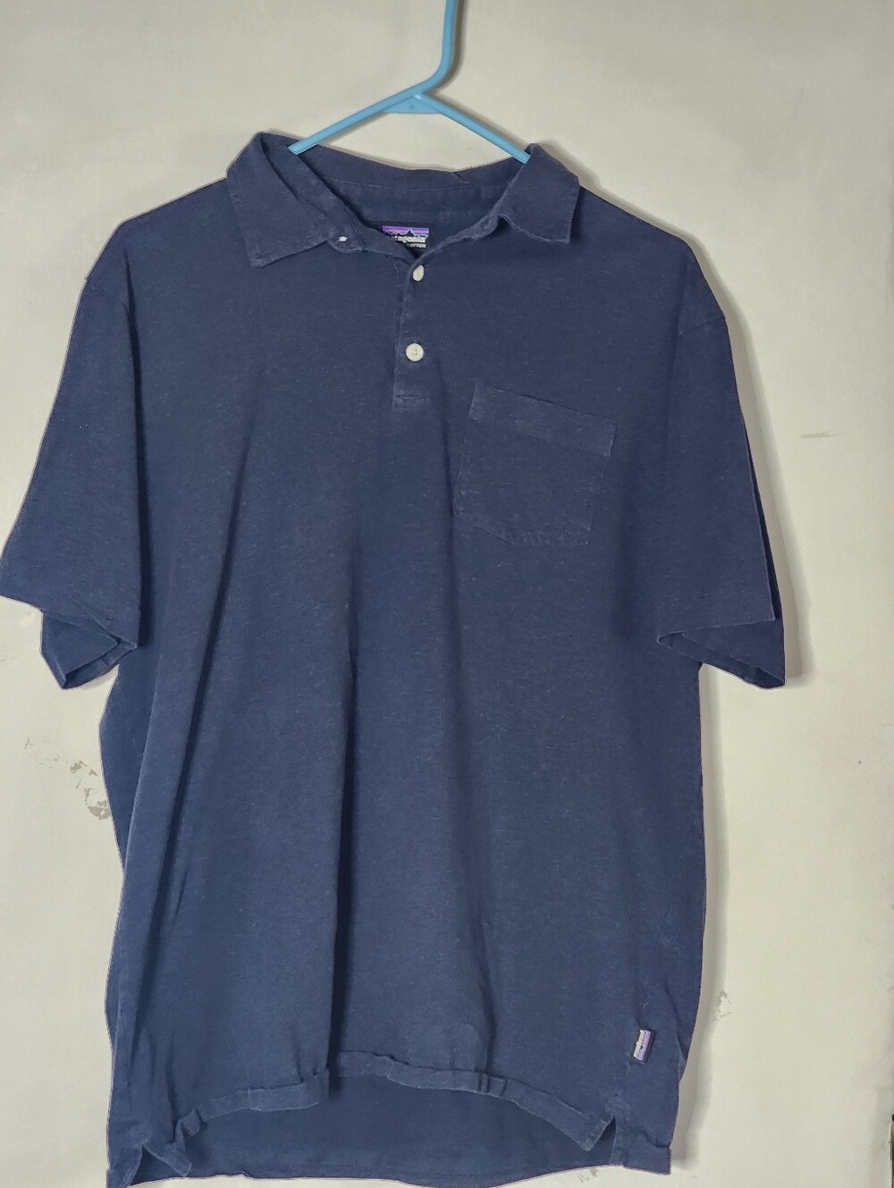 Patagonia Men's Dark Navy Short-Sleeve Polo